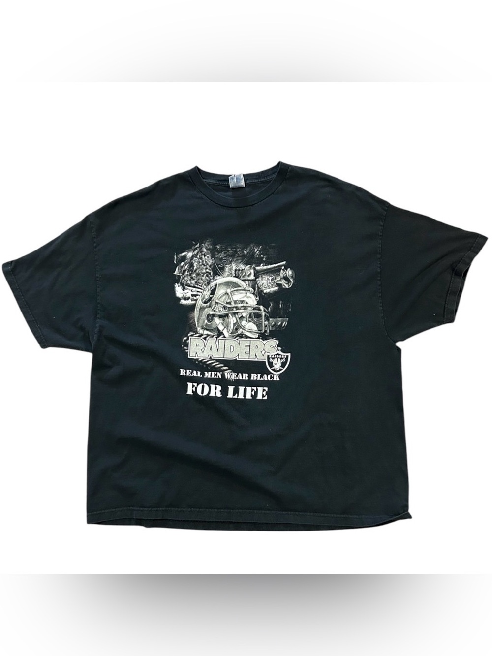 2006 Oakland Raiders / Las Vegas Raiders 4XL Double Sided Cotton Tee